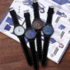 Large Dial PU Fashion Wrist Watch Men Quartz Wristwatches Clock Male Hours Reloj Hombre Часы Мужские Наручные Montres Hommes - Image 6
