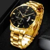 Luxury Men Stainless Steel Watch Calendar Quartz Wristwatch Business Watches Man Clock Relogio Masculino - Image 5