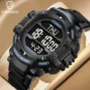 LIGE FOXBOX Fashion Electronic Man Watch Silicone 50M Waterproof Luminous Watches for Men Casual Sports Alarm Relogios Masculino - Image 6
