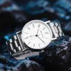 2024 Minimalist Mens Unisex Watches Fashion Casual Business Belt Women Mens Watch Quartz Watches Exquisite Appearance Design - Image 5