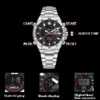 FOXBOX 2024 NEW Watches for Men Dual Display Digital Male Watch Quartz Dual Display Digital Male Steel Band Waterproof Clock - Image 3