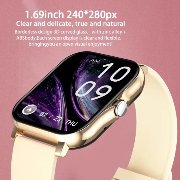 Y13 Smart Watch Sport Fitness Heart Rate Monitor Bluetooth Calling Information Reminder Full Touch Screen Fashion Men Women D18 - Image 6