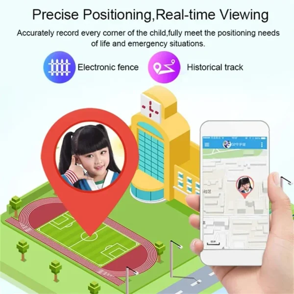 Xiaomi S1 Kids Smart Watch 4G Sim Card Smartphone Waterproof Antil-lost LBS Location Tracker Touch-screen Birthday Gifts For kid - Image 4