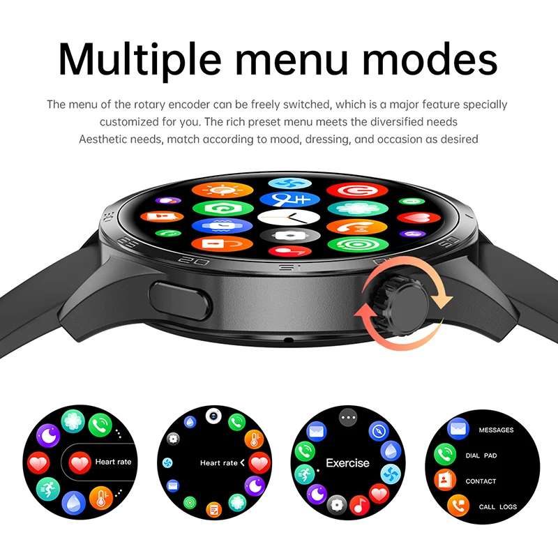 For Huawei Watch GT5 Pro Smart Watch Men Watch 5 Pro AMOLED HD Screen Bluetooth Call NFC Health Monitoring Smartwatch 2024 New - Image 5
