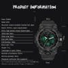 SANDA Men Military Watches G Style White Sport Watch LED Digital 50M Waterproof Watch S Shock Male Clock Relogio Masculino - Image 6