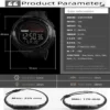 Skmei Solar Power Men's Sport's Watches Fashion PU Strap 50M Waterproof Alarm Clock Led Chronograph Digital Time - Image 3