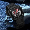 CURREN Top Brand Men's Watches Luxury Square Quartz Wrist Watch Original Waterproof Luminous Chronograph Watch for Men Relogio - Image 5