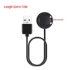 USB Magnetic Charger Dock Cord Bracket for T500/T500 Pro/T500 Plus Smart Watch Fast Charging Cable Power Adapter Base Stand - Image 6