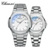 CHENXI 8222 Luxury Stainless Steel Wristwatch Quartz Waterproof Luminous Men Watches Reloj Hombre часы мужские наручные - Image 2