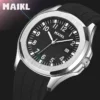MAIKL Top Luxury Brand Male Quartz Watches Silicone strap Date Watch For Men Waterproof Sport Clock Male Relogio Masculino