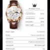 OLEVS 3609 Men's Watch High Quality Multi functional Waterproof Luminescent Quartz Watch Luxury Brand Men's Watch Montre Homme - Image 6