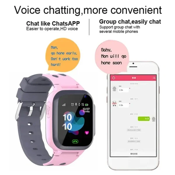 Xiaomi S1 Kids Smart Watch 4G Sim Card Smartphone Waterproof Antil-lost LBS Location Tracker Touch-screen Birthday Gifts For kid - Image 3