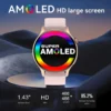 2024 GPS Smart Watch Women 1.43 Inch AMOLED 466*466 HD Screen Sport Heart Rate NFC Custom Dial Bluetooth Call Smartwatch Ladies - Image 3