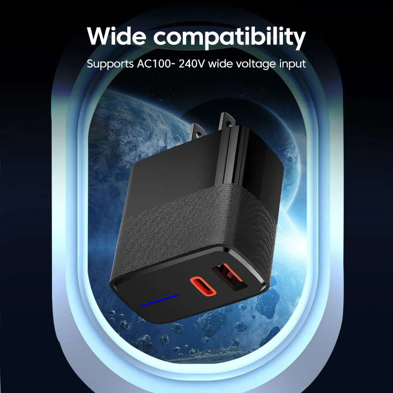 Elough 100W Fast Charging USB LED Charger PD Quick Charge 5.0 USB Type C Charger Adapter For iPhone Max Samsung Xiaomi Huawei - Image 5