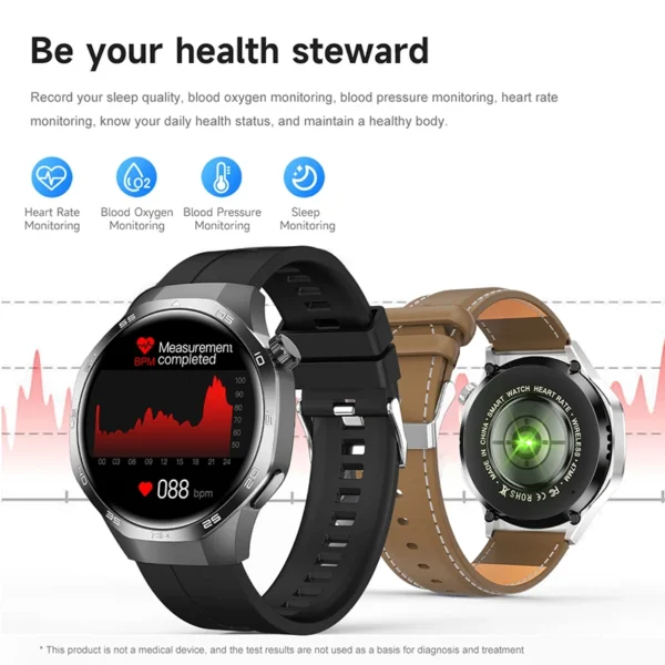 New For HUAWEI Watch GT 5 Pro Sports Smart Watches Mens GPS Track Compass Altimeter Waterproof Bluetooth Call NFC Smart Bracelet - Image 5