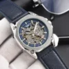 LONGLUX automatic watch sport style wholesale mechanical wristwatches fashion hollow leather mens watch men gift - Image 6
