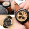 For Fossil Fashion Genuine Leather Men Quick Release Watch Strap Fs4735 Fs4812 Me3052 3054 24 22mm Needle Buckle Soft Watchband - Image 3