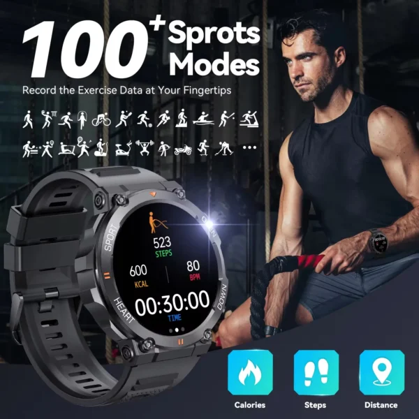 K56Pro Smart Watch 1.39 Inch HD Men Outdoor Sports Bluetooth Call Smartwatch Women Health Monitor Wristwatch Fitness Bracelet - Image 5