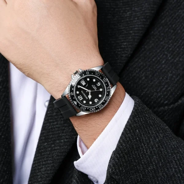 Men 2023 Sports Watches Fashion Men's Version Simplicity Figures Luminous Quartz Watch Casual Silicone Stra Gifts Wristwatches - Image 4