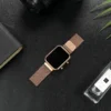 Luxury Gold Sliver Men's Digital Watch Waterproof Simple Metal Magnetic LED Wrist Watch Diaplay Time Date Mens Electronic Watch - Image 6