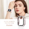 Diamond Case+Glass for Apple Watch Series 10 46mm 42mm Double Glitter Diamond Bumper Screen Protector for iWatch 10 Accessories - Image 5