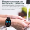 D20Pro Smart Watch Men Women Fitness Tracker Watch Sport Heart Rate Blood Pressure Monitor Waterproof Smartwatch for Android IOS - Image 4