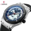 CHENXI 82442 Quartz Watch Men Casual Luxury Sport Watches Brand World Map Military Waterproof Wrist Watch for Male Clock Gift - Image 2