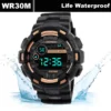 Military Men Watch Men's Digital Watches Sports Electronic Wristwatch 50MM Large Dial Clock Waterproof Sport Watch for Boy Child - Image 6