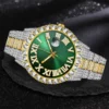 Iced Out Watch Men Luxury Brand Full Diamond Mens Watches AAA CZ Quartz Men's Watch Waterproof Hip Hop Male Clock Gift for Men - Image 4