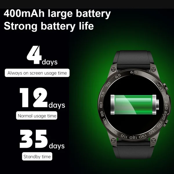 Original AMOLED Men Smartwatch Bluetooth Call GPS Tracker Fitness IP68 Waterproof Sport Smart Watch for Xiaomi IOS Android 2023 - Image 5