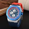 UTHAI CQ236 New popular high-end multifunctional six needle silicone sports quartz watch for men - Image 2