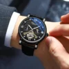CHENXI Automatic Watch Men Mechanical Watches Leather Strap Tourbillon Moon Phase Waterproof Watches for Men Luxury Fashion - Image 6