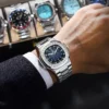 POEDAGAR Luxury Square Man Wristwatch Luminous Waterproof Date Men Watch Stainless Steel Men's Quartz Watches Casual Male Clock - Image 6