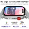 2024 COLMI P78 1.95'' HD AMOLED Smartwatch Flashlight Voice Calling 100+ Sports Modes Health Monitoring Smart Watch Men Women - Image 3