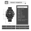 SKMEI 1649 Chrono Alarm Male Clock reloj hombre Dual Movement Sport Mens Watches Rotatable Ring Quartz Digital Men Wristwatches - Image 6