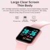Xiaomi Sports Smartwatch Women Men Smart Watch connected Music Control Player Fitness Step Sleep Monitor Y68 D20 Alarm Clock - Image 6