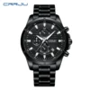 CRRJU Men Watch Full Steel Top Brand Luxury Sports Quartz Watch Men Waterproof Luminous Auto Date Wristwatch Relogio Masculino - Image 2