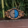 BOBO BIRD Men's Watches Niche Wooden Wristwatch Unique Quartz Watch for Men Week & Date Display Customized Drop Shipping - Image 3
