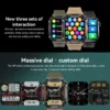 Xiaomi Rugged Military Smart Watch Men For Android IOS Ftiness Watches Ip68 Waterproof 1.85'' AI Voice Bluetooth Call Smartwatch - Image 6