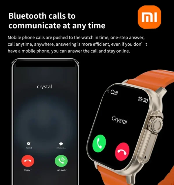 XIAOMI NEW C90 Ultral2 Smart Watch NFC waterproof Men Women GPS Track Bluetooth Call BT Music Games Wireless Charging Smartwatch - Image 4