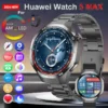 New For HUAWEI Watch GT 5 Pro Sports Smart Watches Mens GPS Track Compass Altimeter Waterproof Bluetooth Call NFC Smart Bracelet