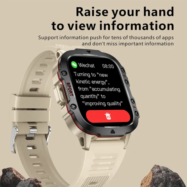 Original Men Smart Watch Bluetooth Call Fitness Clock 3ATM IP68 Swim Waterproof Sports Smartwatch for Women Xiaomi Android 2024 - Image 6