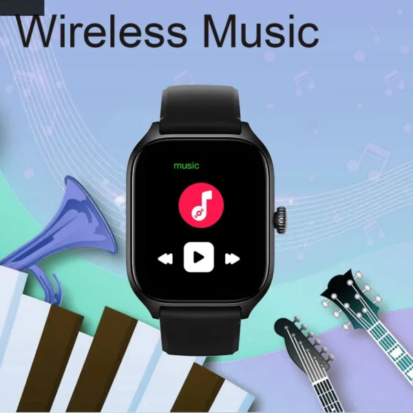 H9 Smart Watch Men Women Sport Fitness Tracker 2.01" HD Scree Bluetooth Call Smartwatch Wristwatch for All Smartphones - Image 4