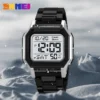 SKMEI Dual Time Digital Watch Luxury Fashion Men's Watches Countdown Stopwatch with Alarm Clock Waterproof Electronic Movement - Image 5