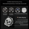 OLEVS Luxury Men's Watches Moon Phase Chronograph Man Watch Original Quartz Wrist Watch Waterproof Luminous Watch for Men Clock - Image 6