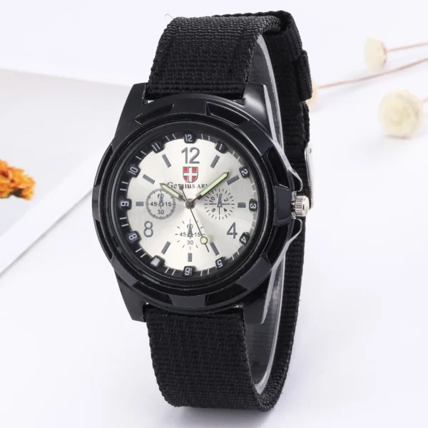 Luminous Nylon Band Military Watch Men Watches Army Wrist Watch Quartz Men Sports Watches Relojes Para Hombre Relogio Masculino - Image 5