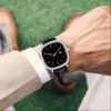 2024 New Men's Watch Fashion Square Business Style Black Clock Original Quartz Movement 40mm Casual Leather Watches reloj hombre - Image 4