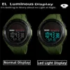 Skmei Solar Power Men's Sport's Watches Fashion PU Strap 50M Waterproof Alarm Clock Led Chronograph Digital Time - Image 5