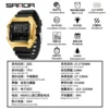 Sanda 6216 Male And Female Men Student Electronic Watch New Square Multi Functional reloj hombre Countdown Gift Wrist Watches - Image 6