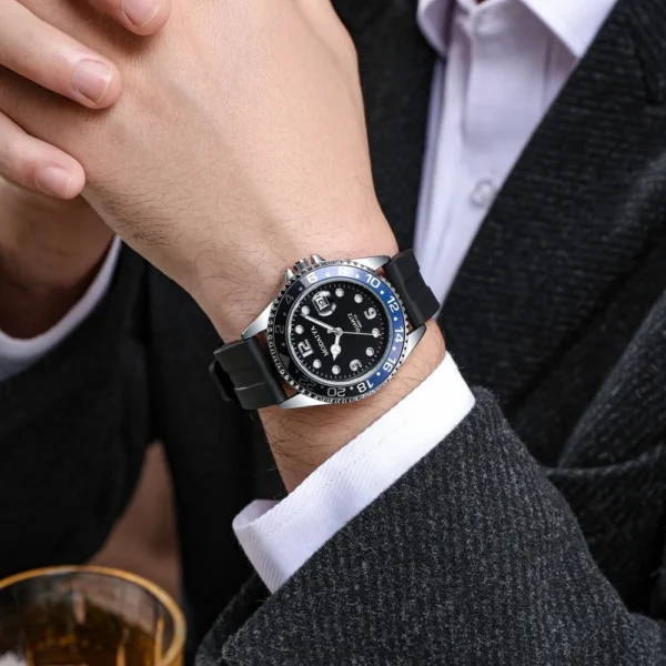Men 2023 Sports Watches Fashion Men's Version Simplicity Figures Luminous Quartz Watch Casual Silicone Stra Gifts Wristwatches - Image 3